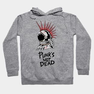 Punk's not dead - astronaut Hoodie